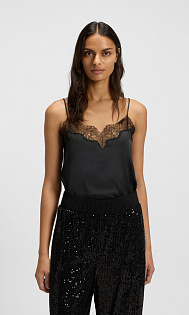 Топ с кружевом