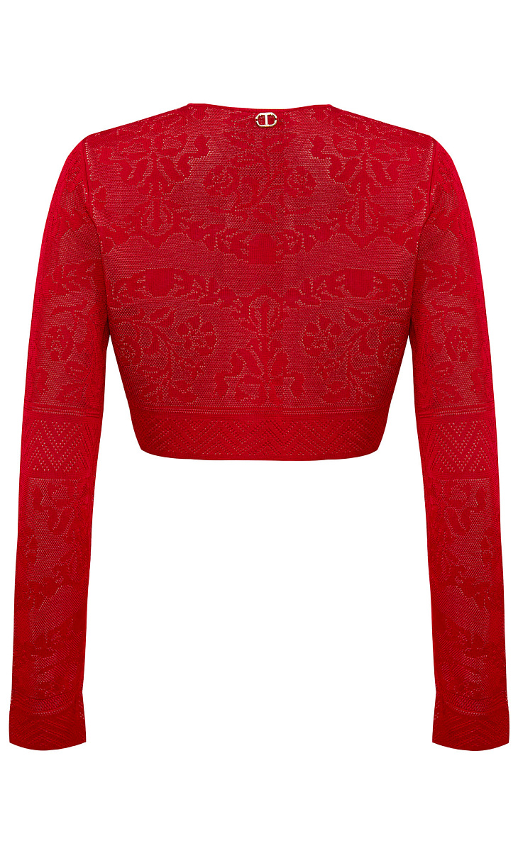 TWINSET: Ажурное болеро