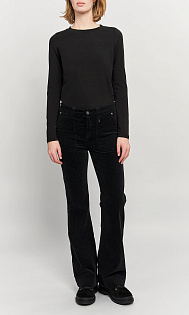 Лонгслив из хлопка и модала