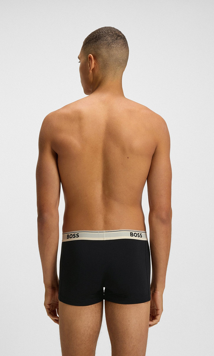 HUGO BOSS: Комплект трусов из хлопка