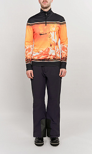 Лонгслив с молнией