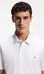 HUGO BOSS: Поло с монограммой