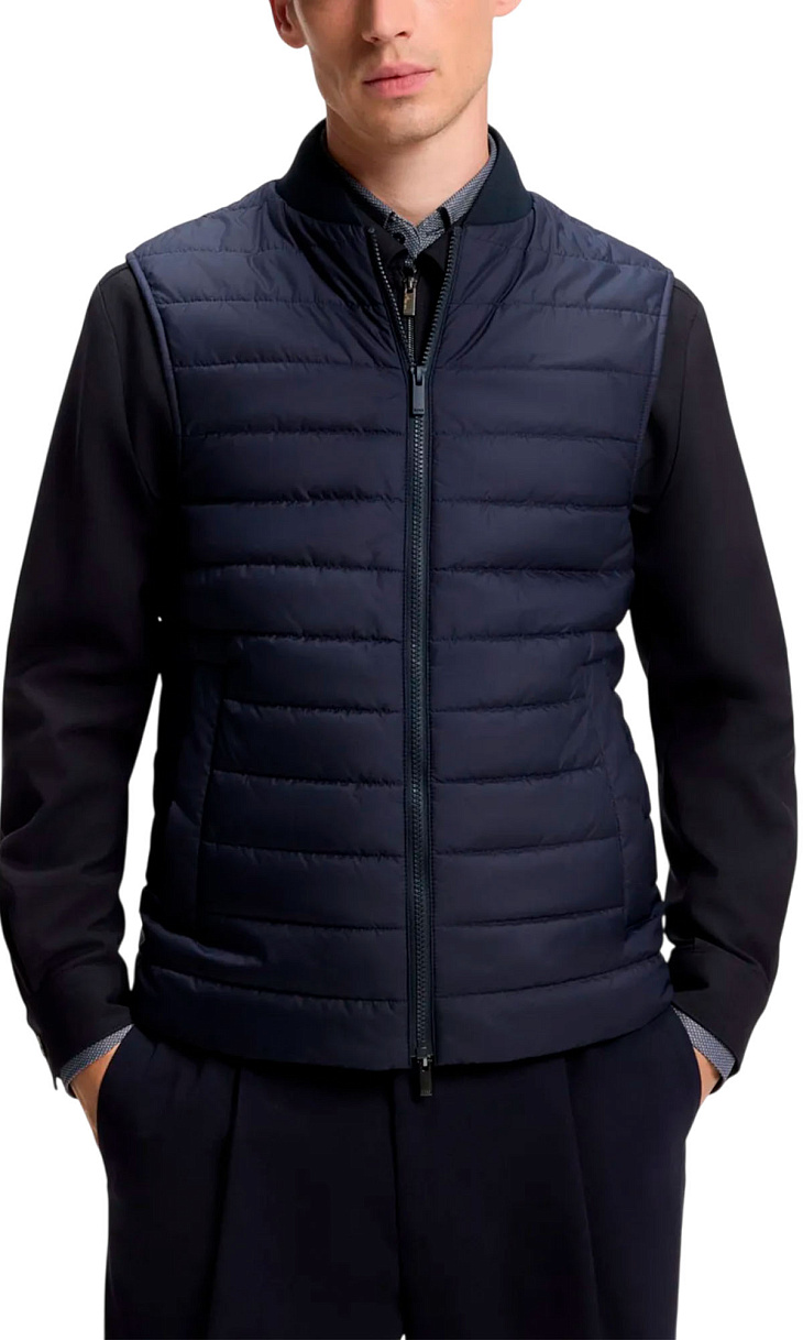 HUGO BOSS: Плащ с утеплением