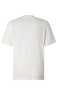 Футболка с тканым логотипом