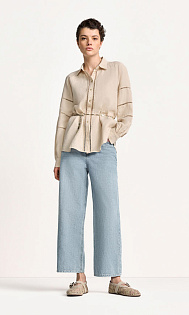 Широкие джинсы