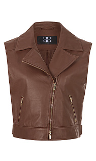 Жилет из кожи