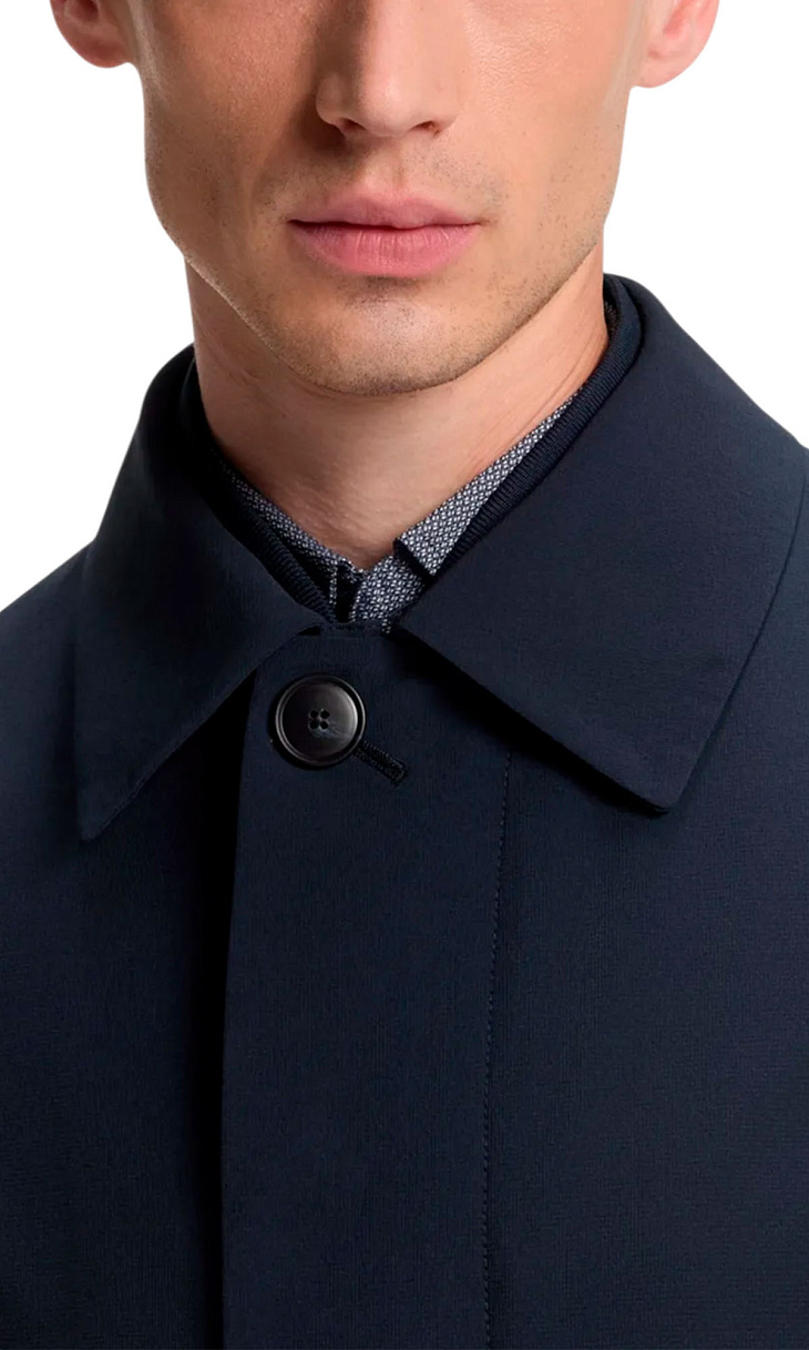 HUGO BOSS: Плащ с утеплением