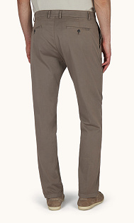 Брюки из хлопка и шелка