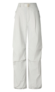 Широкие брюки с поясом