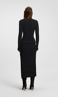 Юбка с плиссированным узором