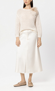 Атласная юбка