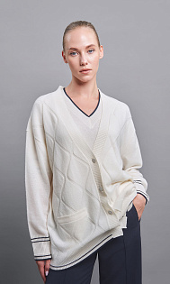 Кардиган на пуговицах