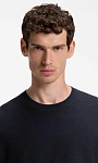 HUGO BOSS: Пуловер с короткими рукавами
