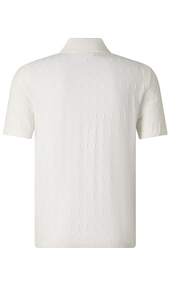 Поло с фактурным узором