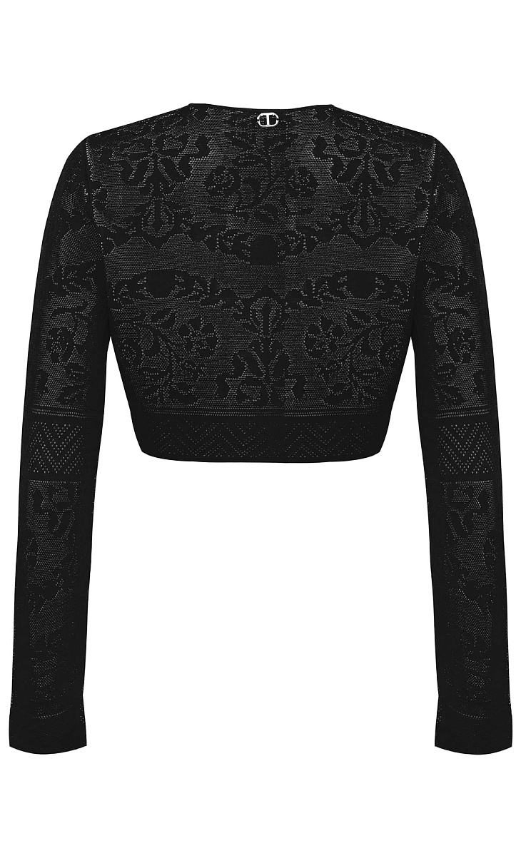 TWINSET: Ажурная накидка