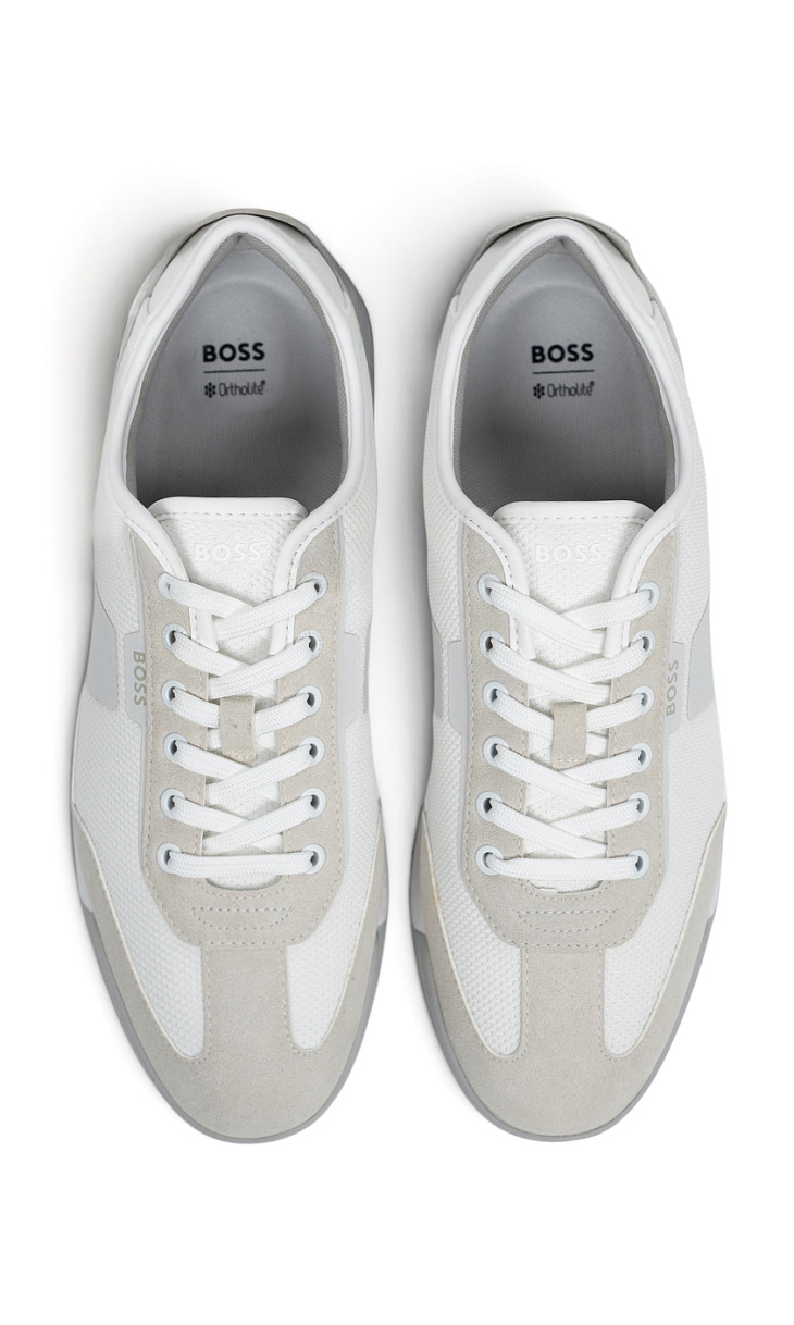 HUGO BOSS: Комбинированные кроссовки