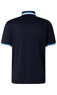 Поло с логотипом на рукаве