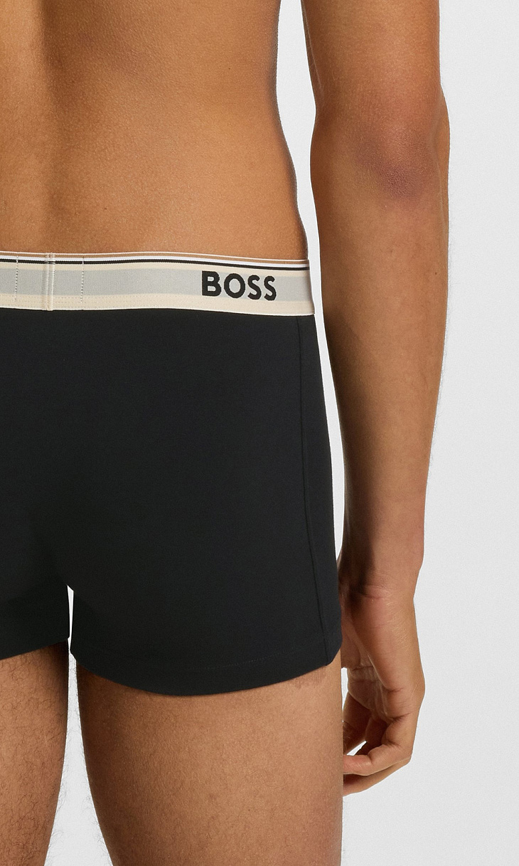 HUGO BOSS: Комплект трусов из хлопка
