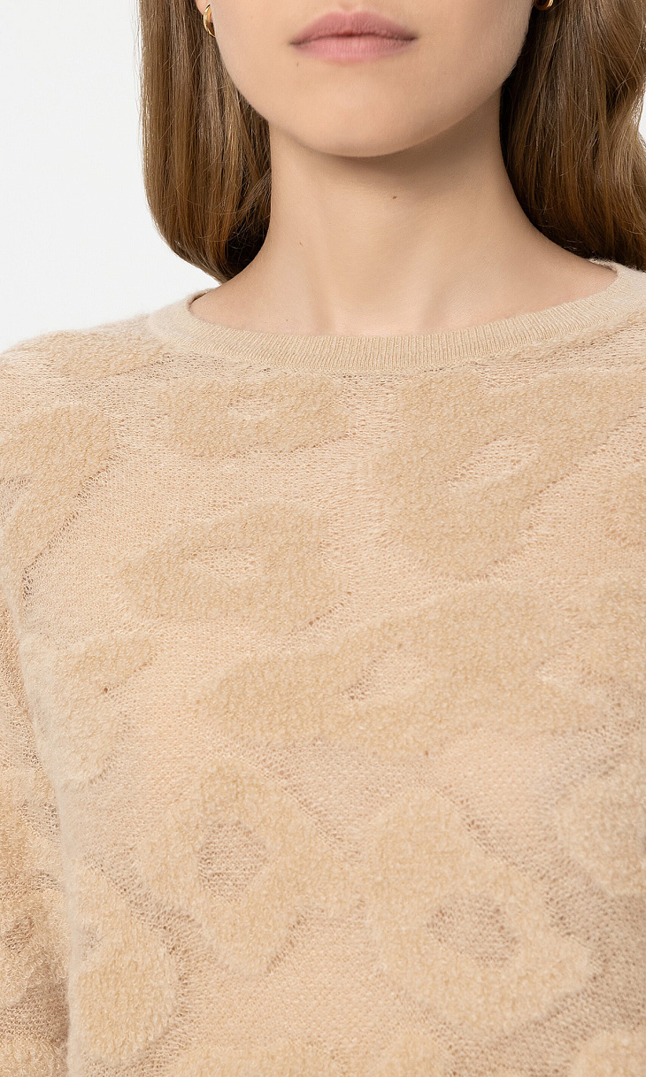 LUISA CERANO: Пуловер с рисунком