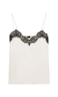 Топ с кружевом