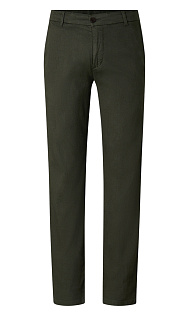 Брюки из льна и хлопка