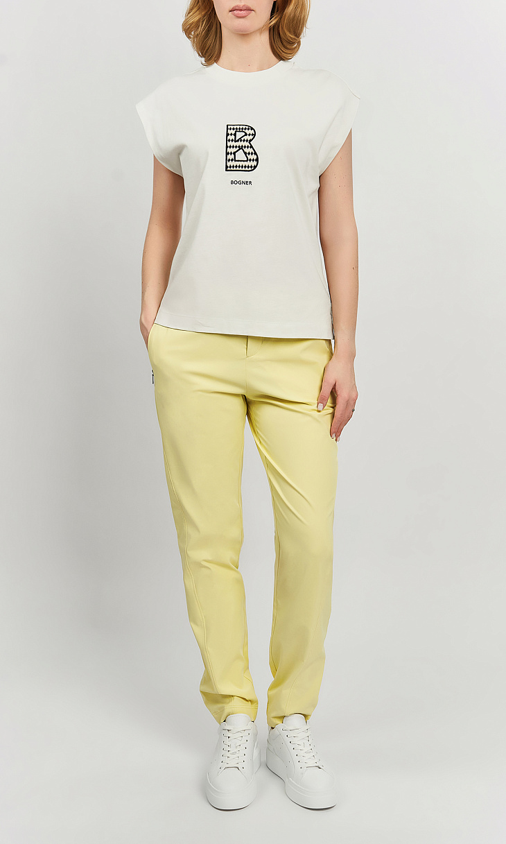 BOGNER: Футболка с вышивкой