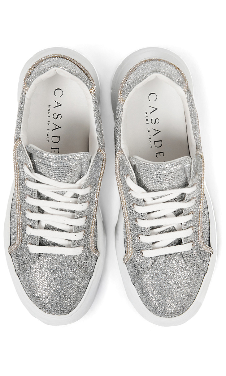 CASADEI: Кеды со стразами