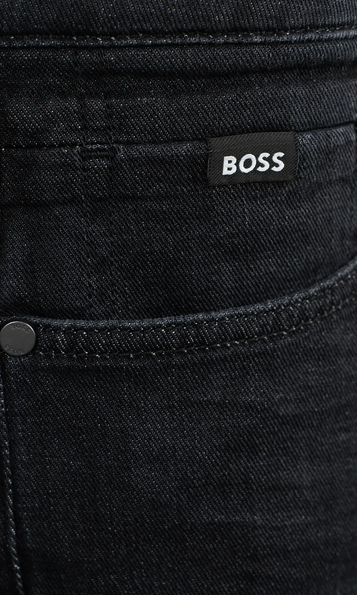 HUGO BOSS: Джинсы прямого кроя