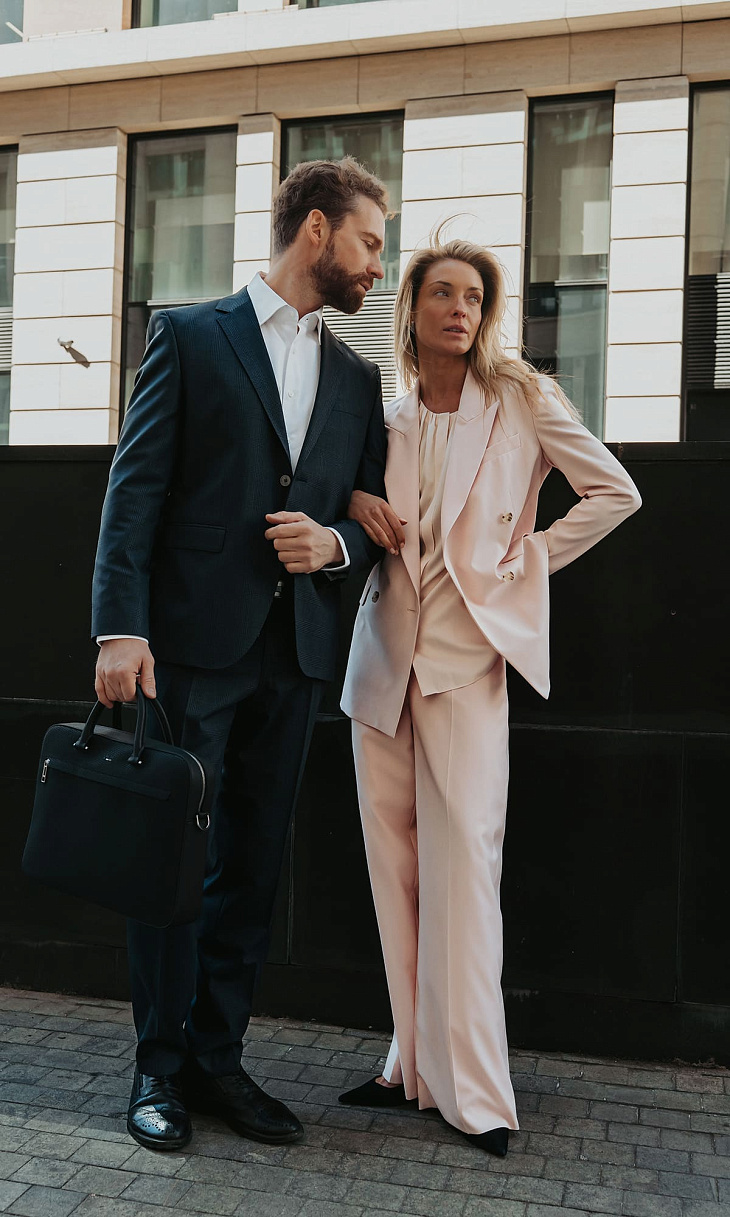 HUGO BOSS: Костюм из шерсти