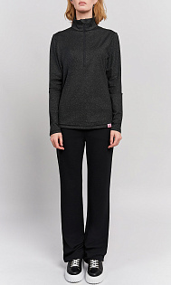 Лонгслив с молнией