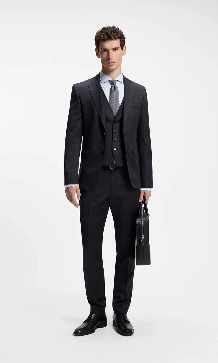 HUGO BOSS: Пиджак из шерсти