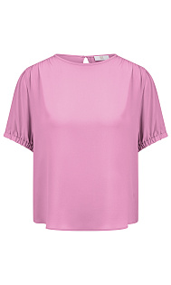 Блуза из волокна конопли и шелка