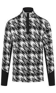 Лонгслив с молнией