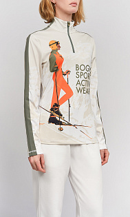 Лонгслив с молнией