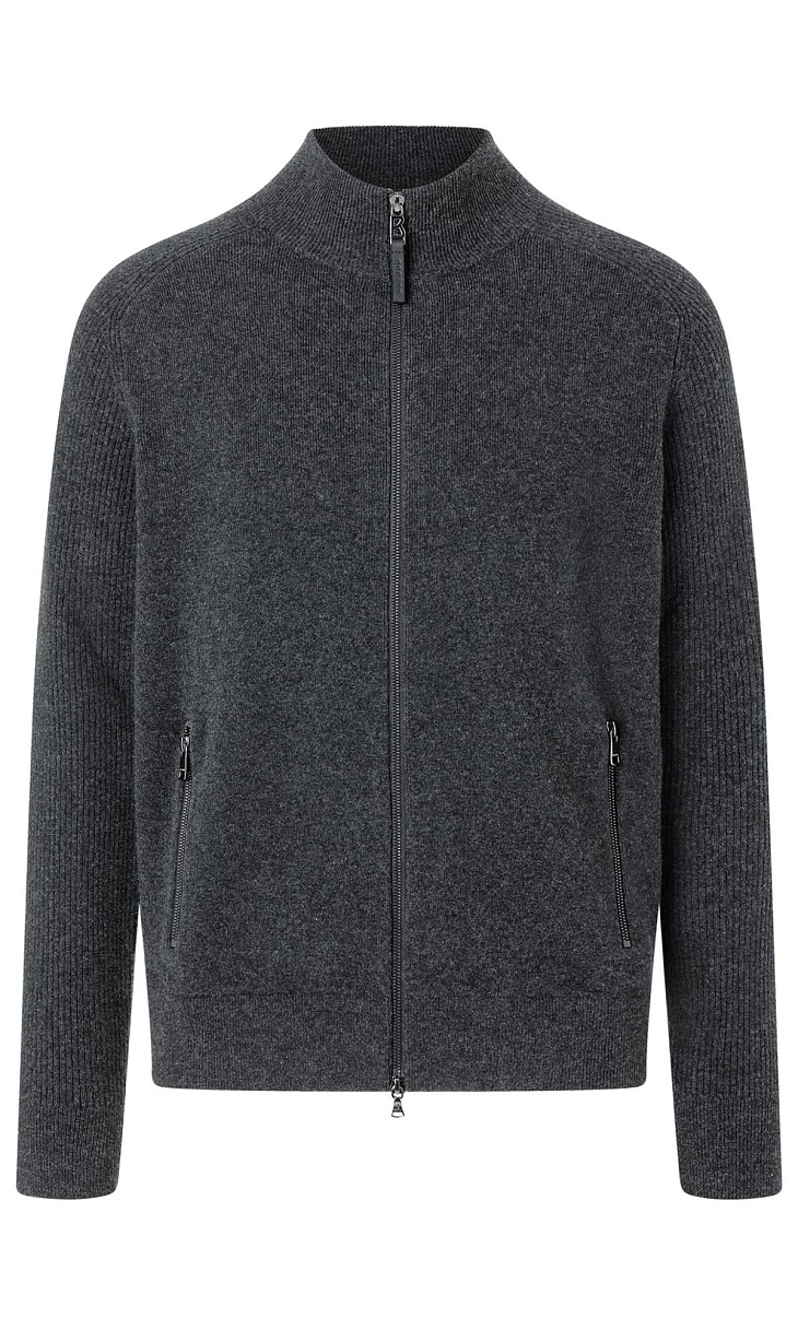 BOGNER: Кардиган из шерсти и кашемира