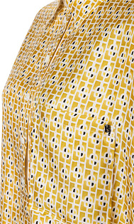 Шелковая блуза с принтом