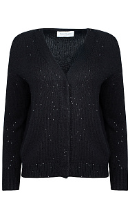 Кардиган из кашемира и шелка
