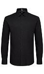 HUGO BOSS: Рубашка с жаккардовым рисунком
