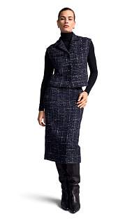 Юбка из твида