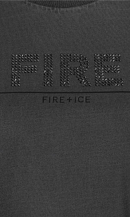 Футболка со стразами