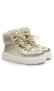 Ботинки с мехом