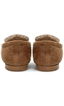 CASADEI: Лоферы с мехом