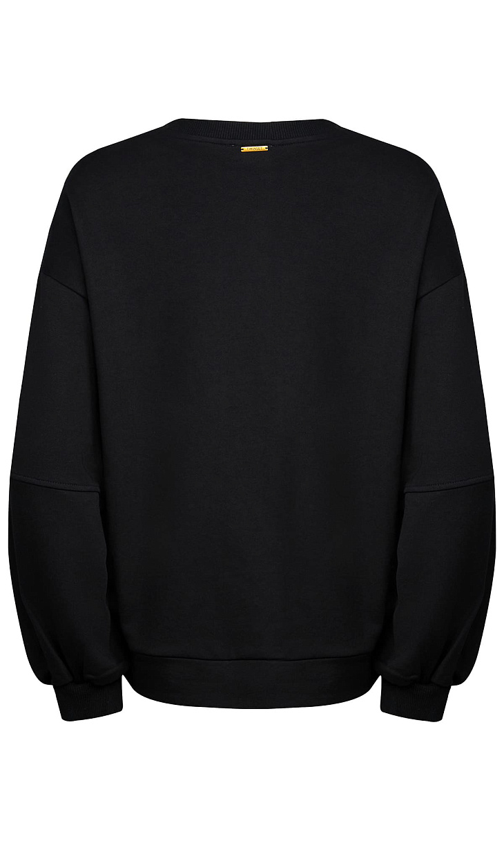 TWINSET: Толстовка со стразами