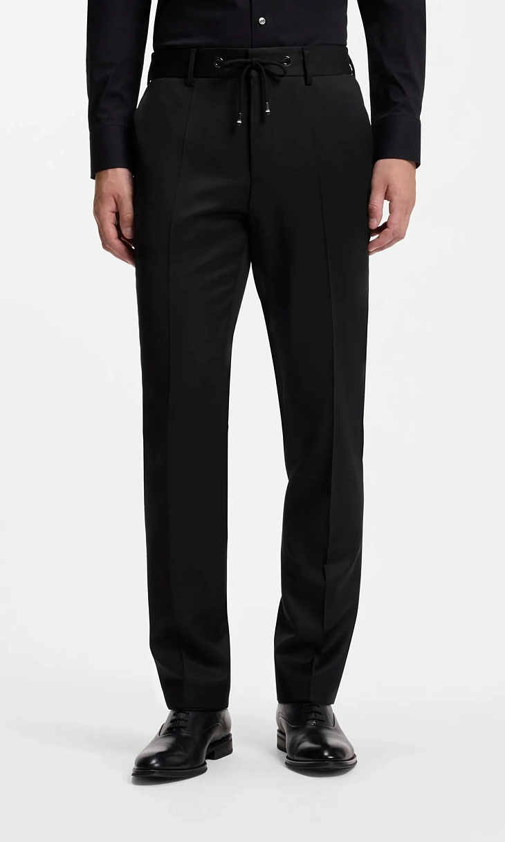 HUGO BOSS: Зауженные брюки