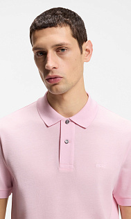 Поло с вышитым логотипом