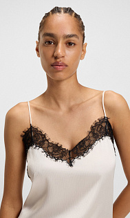 Топ с кружевом