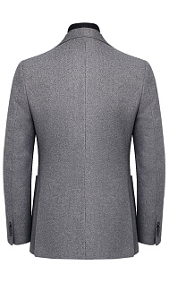 Куртка из шерсти с вставкой