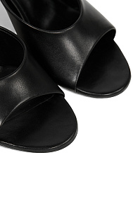 Мюли из кожи