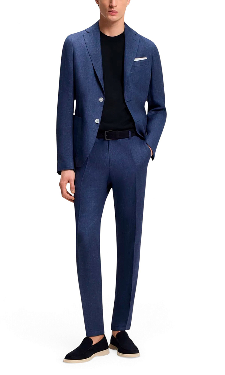 HUGO BOSS: Пуловер из шерсти мериноса