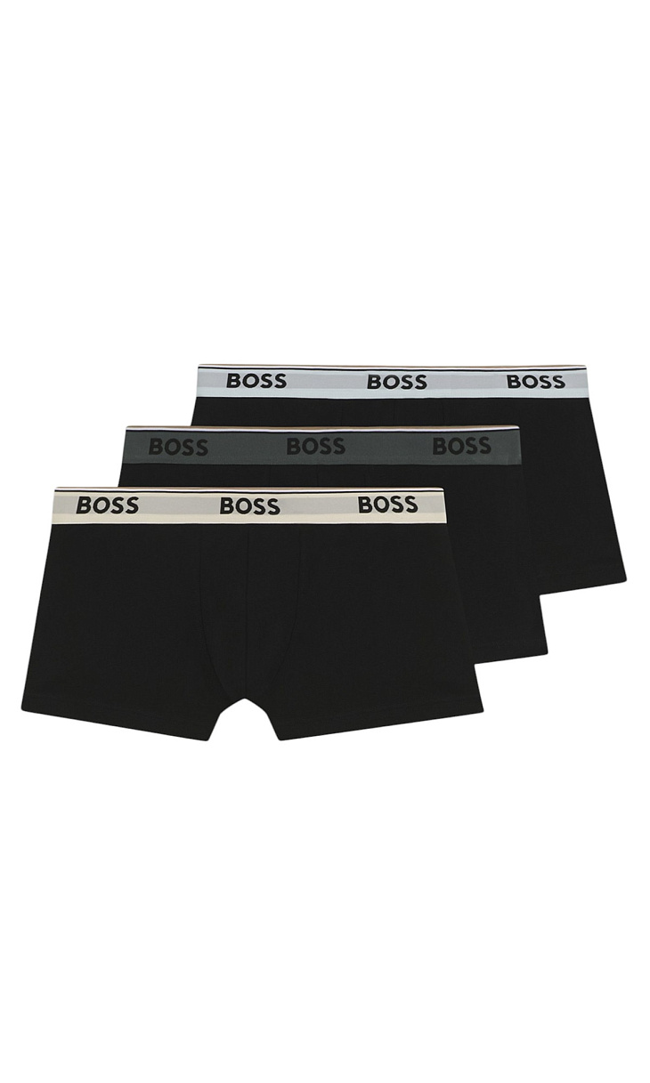 HUGO BOSS: Комплект трусов из хлопка